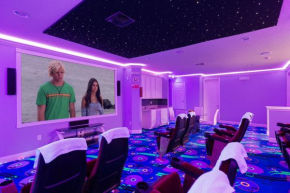 Immerse in Magic Castle-Cinema-Bowling-Games Room & Much More